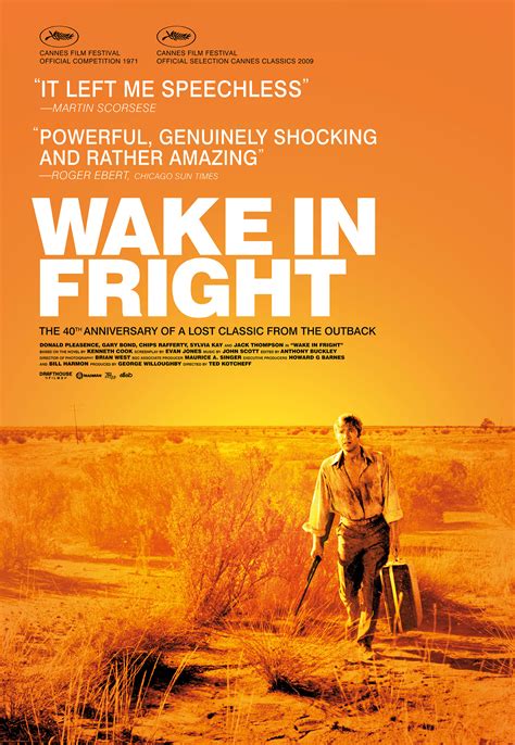 <b>Wake in</b> Fright Movies123: Wake in Fright is the story of John Grant, a bonded teacher who arrives in the rough outback mining town of Bundanyabba planning to stay overnight before catching the plane to Sydney, but as one night stretches into several he plunges headlong into his own destruction. . Wake in fright 123movies